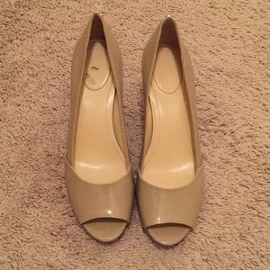 Gently used Calvin Klein kitten heels